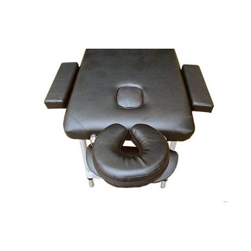 Extra-könnyű ALU 2 zónás masszázságy vastag szivacsozással 196 x 70 cm - FEKETE