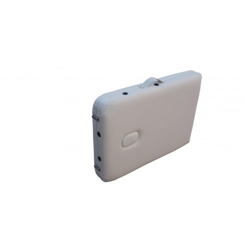 Extra-könnyű ALU 2 zónás masszázságy vastag szivacsozással 196 x 70 cm - KRÉM