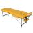   Extra-könnyű ALU 2 zónás masszázságy vastag szivacsozással 196 x 70 cm - NAPSÁRGA