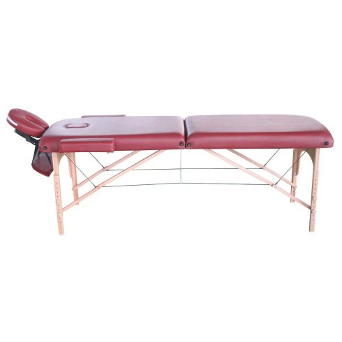 FA 2 zónás, BURGUNDI masszázságy - 196 x 70 cm