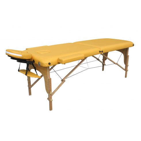 FA 2 zónás, NAPSÁRGA masszázságy- 196 x 70 cm