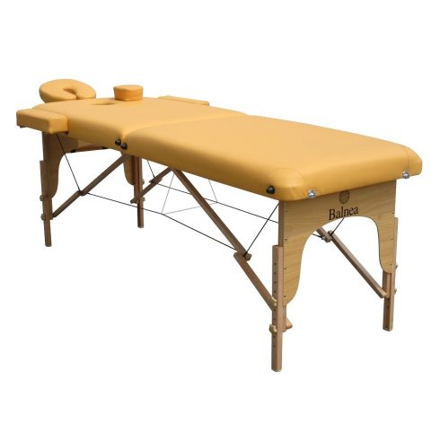 FA 2 zónás, NAPSÁRGA masszázságy- 196 x 70 cm