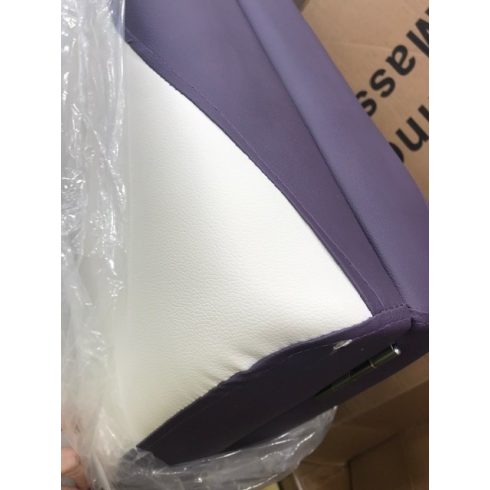 FA 2 zónás, FEHÉR-LEVENDULA masszázságy - 196 x 70 cm 