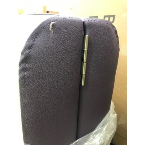 FA 2 zónás, FEHÉR-LEVENDULA masszázságy - 196 x 70 cm 