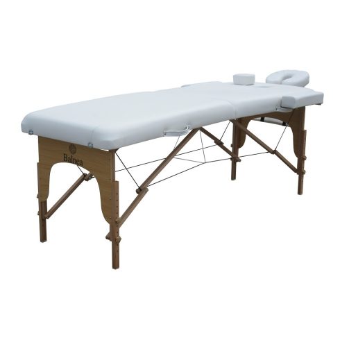 FA 2 zónás, FEHÉR masszázságy - 196 x 70 cm