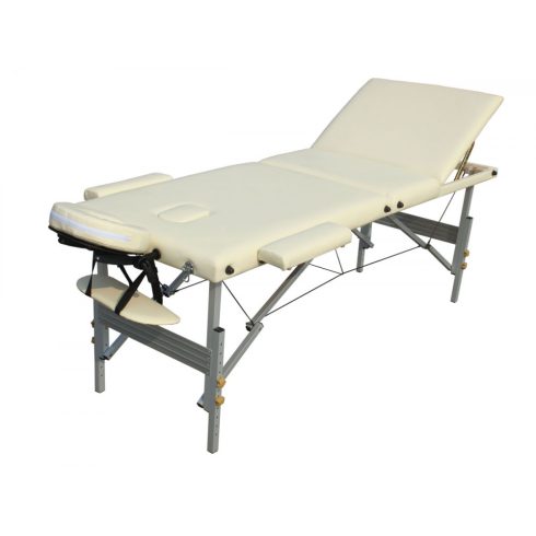 Alu 3 zónás masszázságy vastag szivacsozással 196 x 70 cm - KRÉM