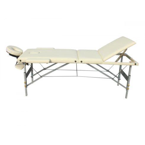 Alu 3 zónás masszázságy vastag szivacsozással 196 x 70 cm - KRÉM