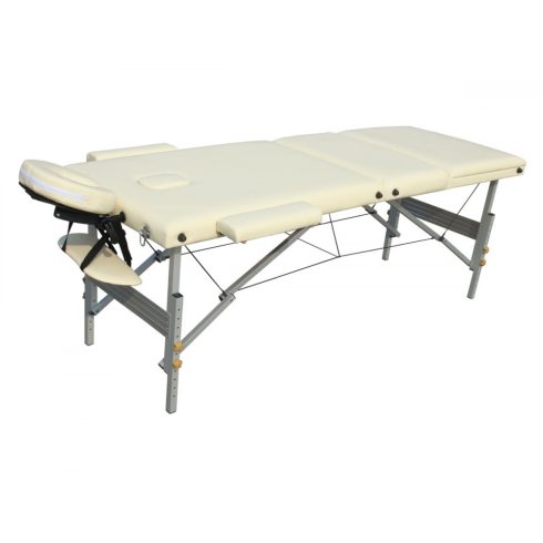 Alu 3 zónás masszázságy vastag szivacsozással 196 x 70 cm - FEHÉR