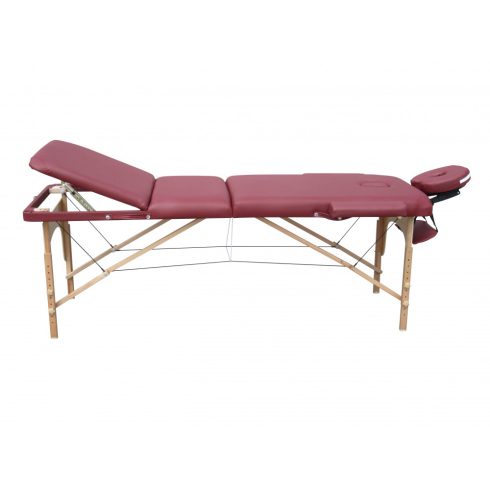 FA 3 zónás BURGUNDI masszázságy 196 x 70 cm