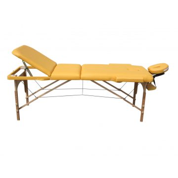   FA 3 zónás NAPSÁRGA masszázságy- 196 x 70 cm - B ÉRTÉKCSÖKKENT TERMÉK