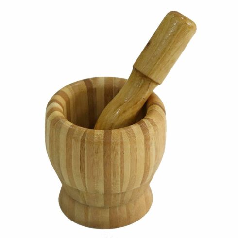 BAMBUSZ mozsár  10 cm