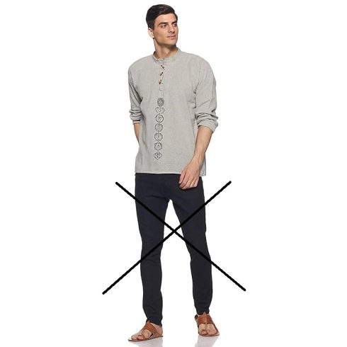 Natúr színű, 100 % lenvászon felső masszázshoz is M-L méret -  NATÚR