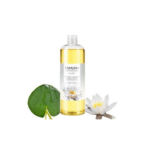 ÚJ Yamuna FEHÉR LÓTUSZ növényi masszázsolaj  - 1000 ml