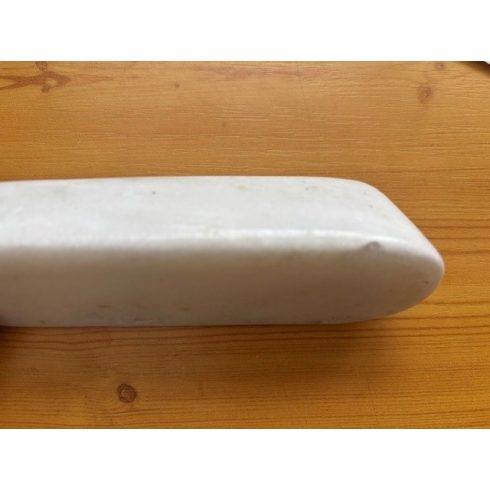 Nagy méretű márvány rúd masszírozáshoz 15 x 5 cm kishibás B termék