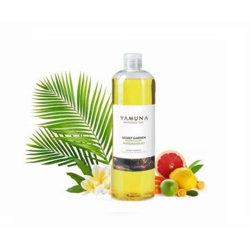 ÚJ Yamuna SECRET GARDEN növényi masszázsolaj  - 1000 ml