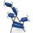   Hordozható, összecsukható masszázsszék táskával - KÉK