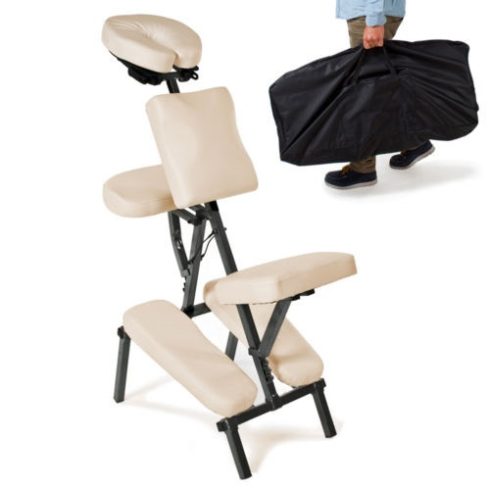 Hordozható, összecsukható masszázsszék táskával - B ÉRTÉKCSÖKKENT KISHIBÁS TERMÉK - KRÉM