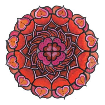 Mandala MÁGNES 9 cm - PÁRKAPCSOLAT ÉS SZERELEM BEVONZÓ Mandala MÁGNES 9 cm - PÁRKAPCSOLAT ÉS SZERELEM BEVONZÓ