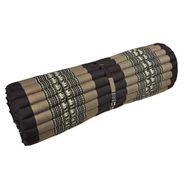   XXL Thai masszázs matrac tekerhető BARNA-ELEFÁNTMINTÁS -110 cm