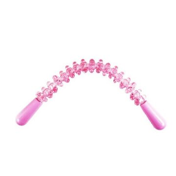 Görgős testmasszírozó - PINK